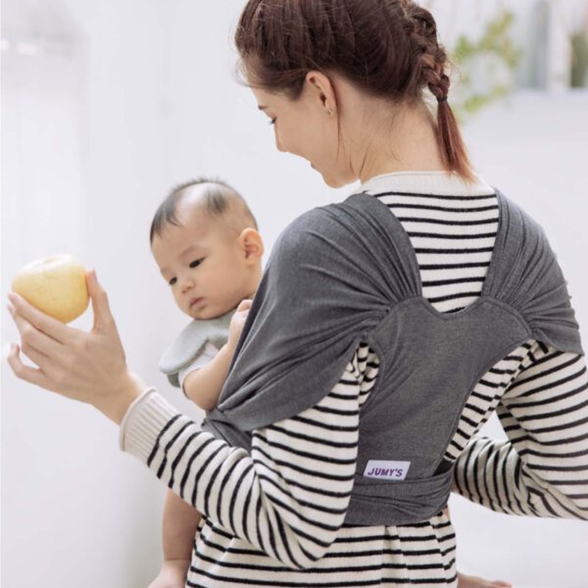 Địu vải em bé Jumy's - góc nghiêng