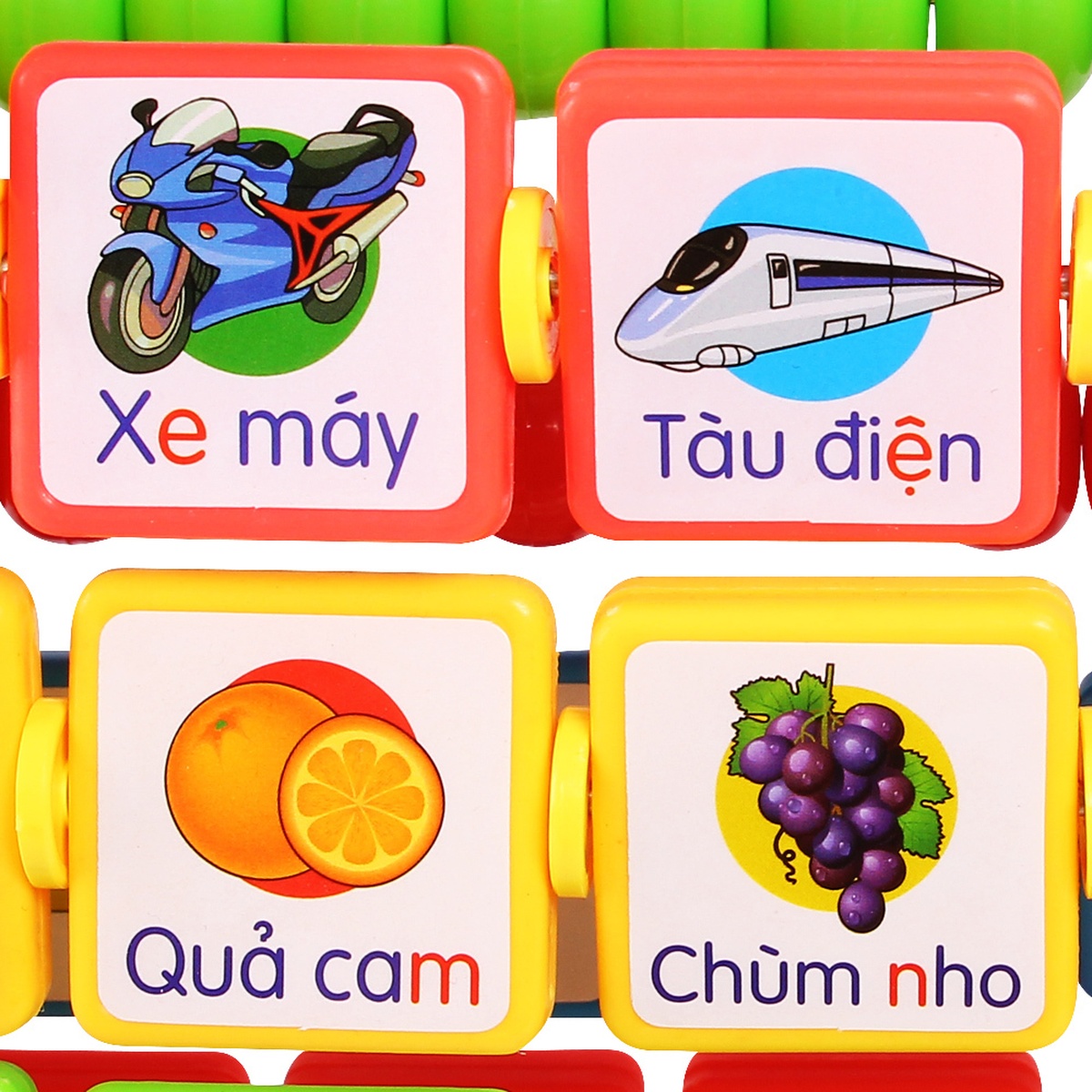 Đồ chơi bảng tính gấu con chăm học Anto98 - mặt sau