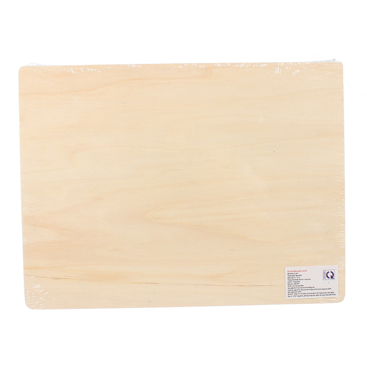 Đồ chơi bảng xếp hình gỗ IM.A-3035 - mặt sau