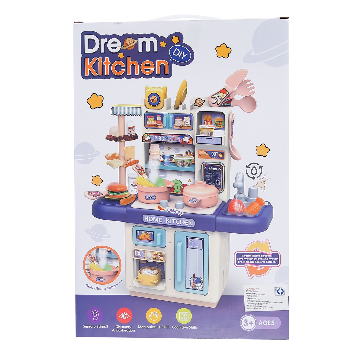 Đồ chơi căn bếp mộng mơ CY.36T-7 - mặt trái