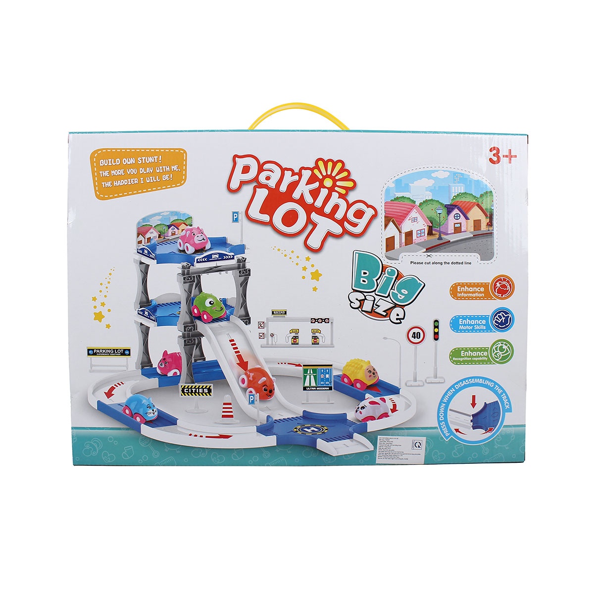 Đồ chơi cho bé bãi đỗ xe mini HW.688T - hình 7