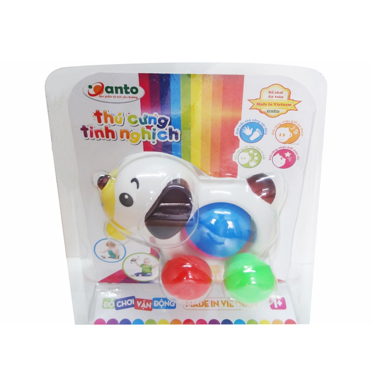 Đồ chơi cún con tinh nghịch Anto71 - mặt phải