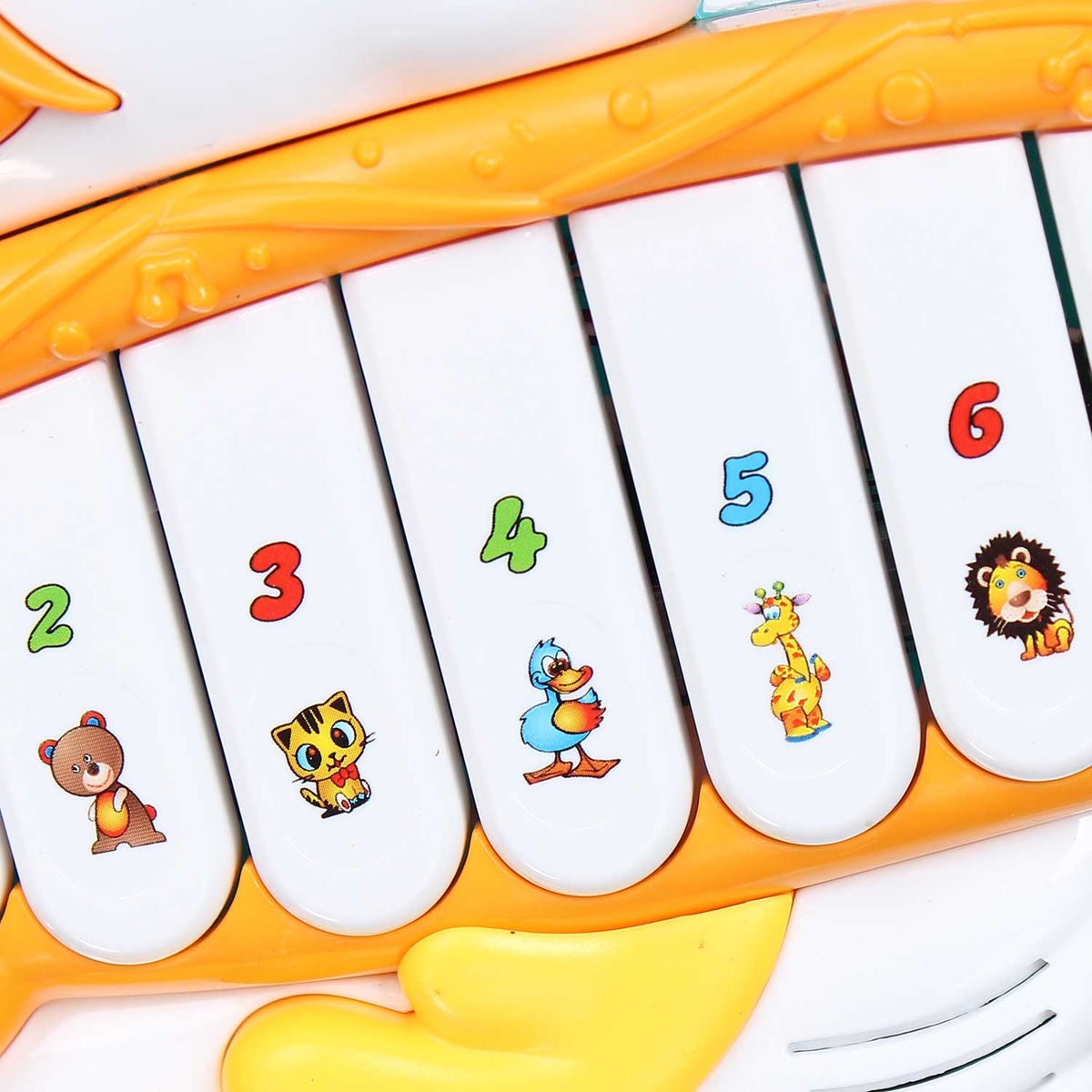 Đồ chơi đàn nhạc hình gà con CY.855-22A - mặt sau