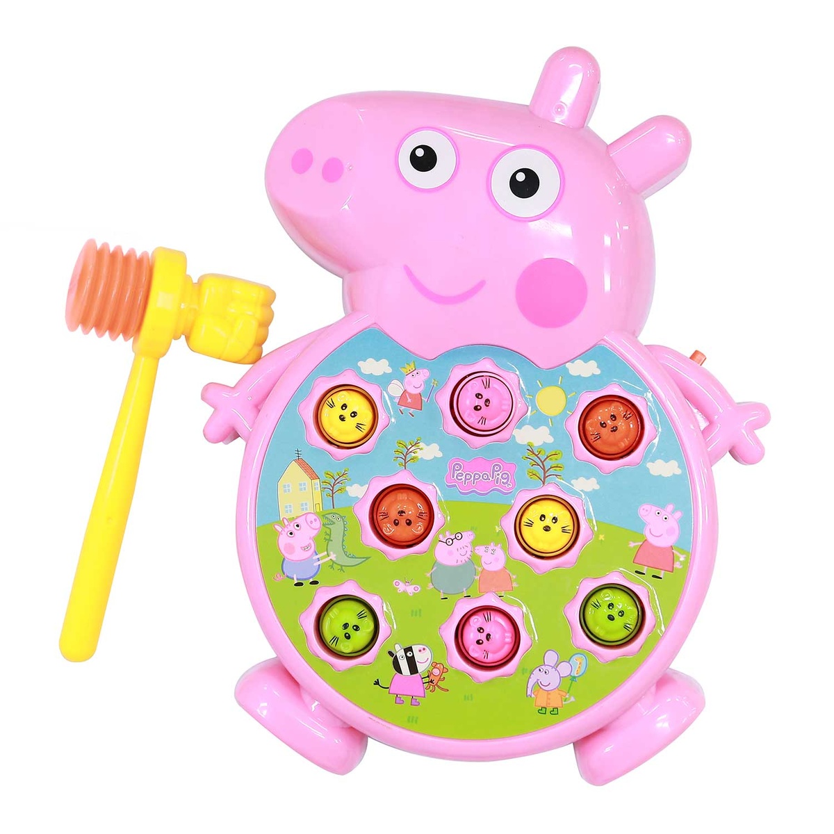 Đồ chơi đập chuột Pegpa Pig CY.8830 - mặt trái