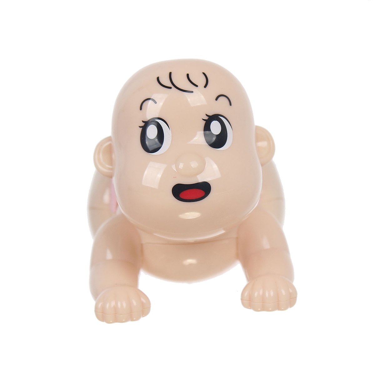 Đồ chơi hình em bé tập bò Niniya DG.258F - hình 8