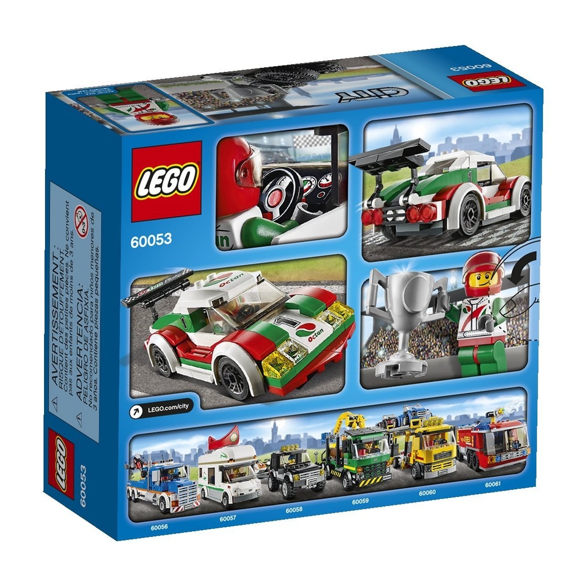 Đồ chơi Lego 60053 - góc nghiêng