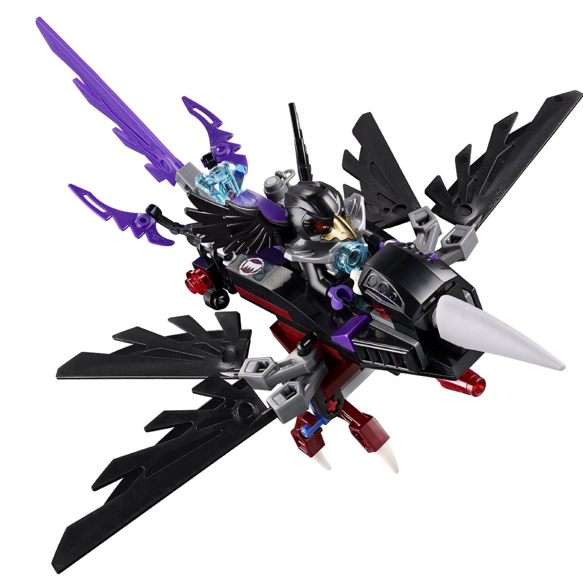Lego chima 70000 Tàu lượn quạ đen - mặt phải