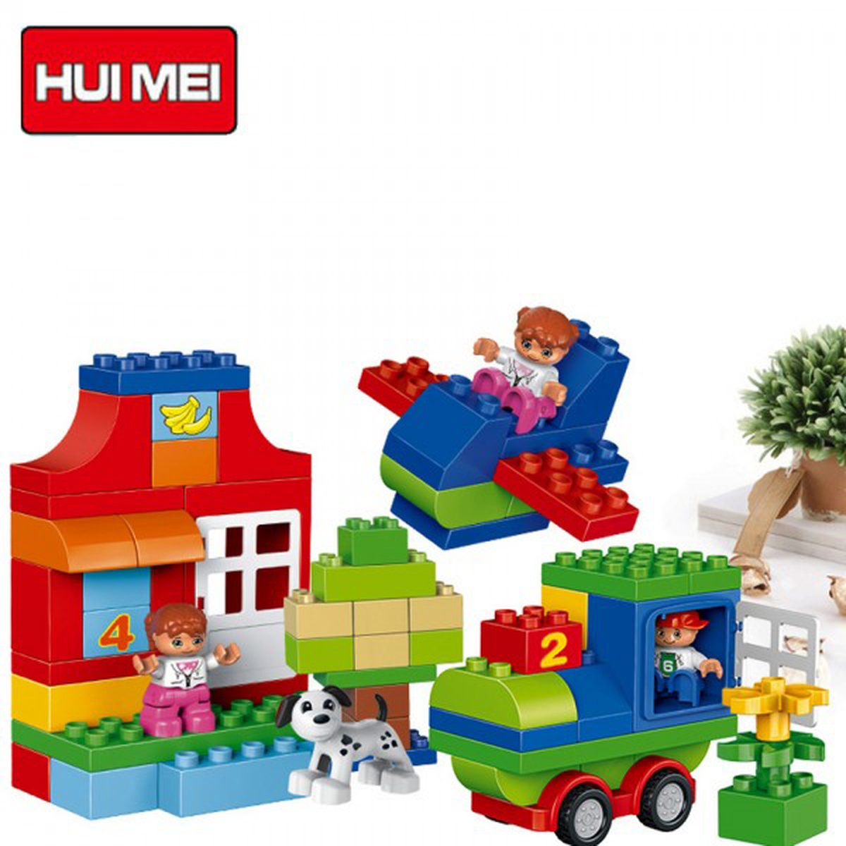 Đồ chơi mê cung vui nhộn Huimei HM139-1  - mặt trái