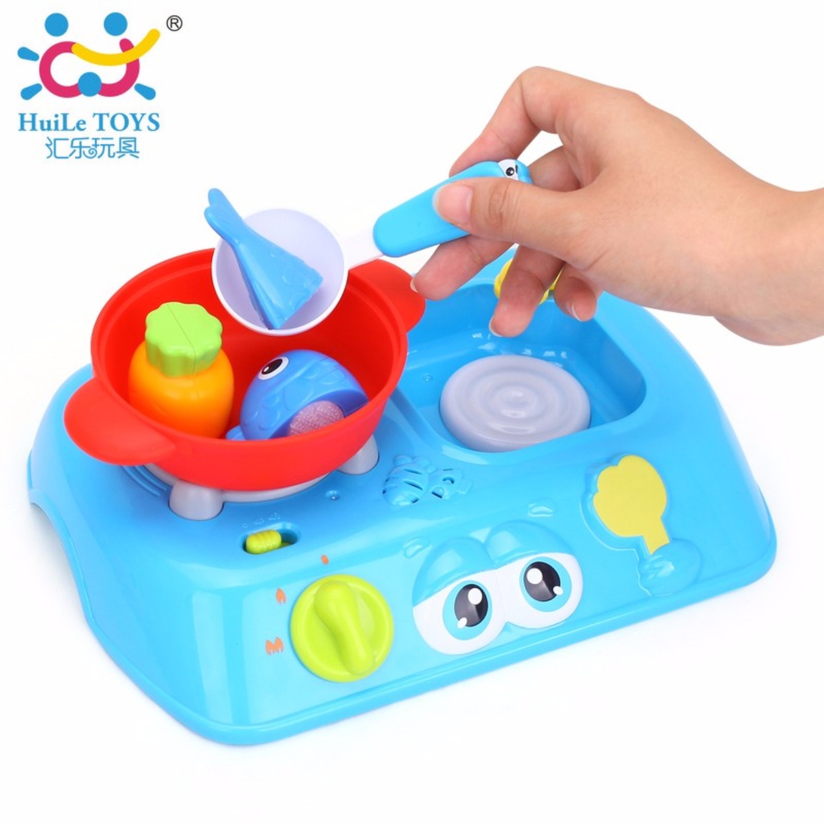 Đồ chơi nhà bếp Huile Toys HL.3108 - góc nghiêng