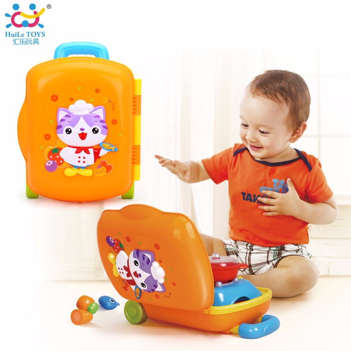 Đồ chơi nhà bếp Huile Toys HL.3108 - mặt sau