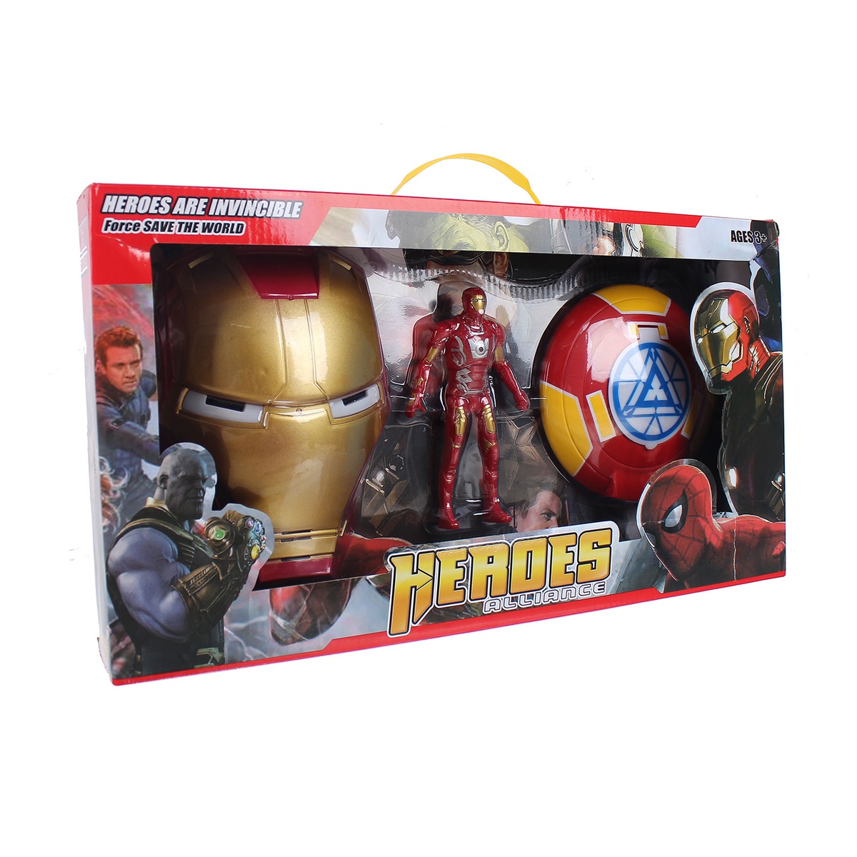 Đồ chơi bé trai sét đồ iron man CY.WL3041 - mặt trái