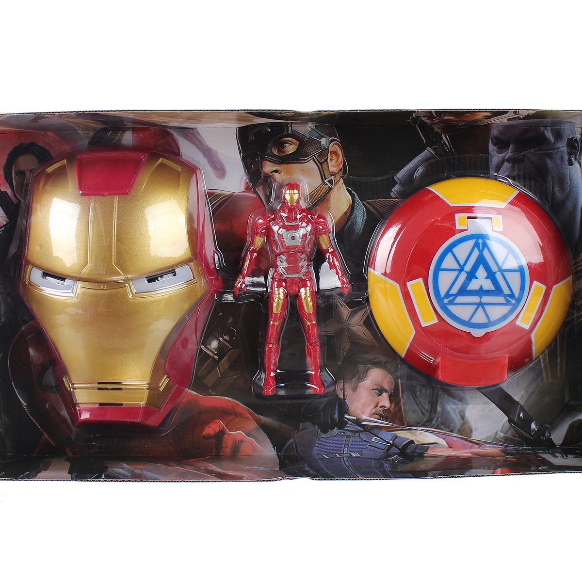 Đồ chơi bé trai sét đồ iron man CY.WL3041 - mặt phải