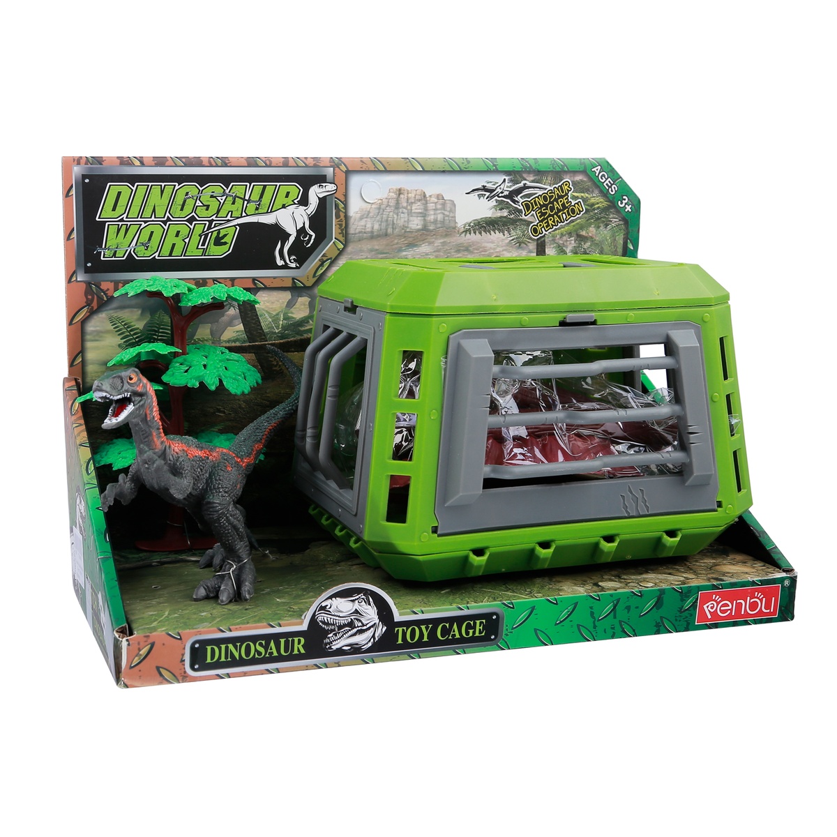 Đồ chơi thế giới khủng long T-rex CY.D999-11 - mặt trái