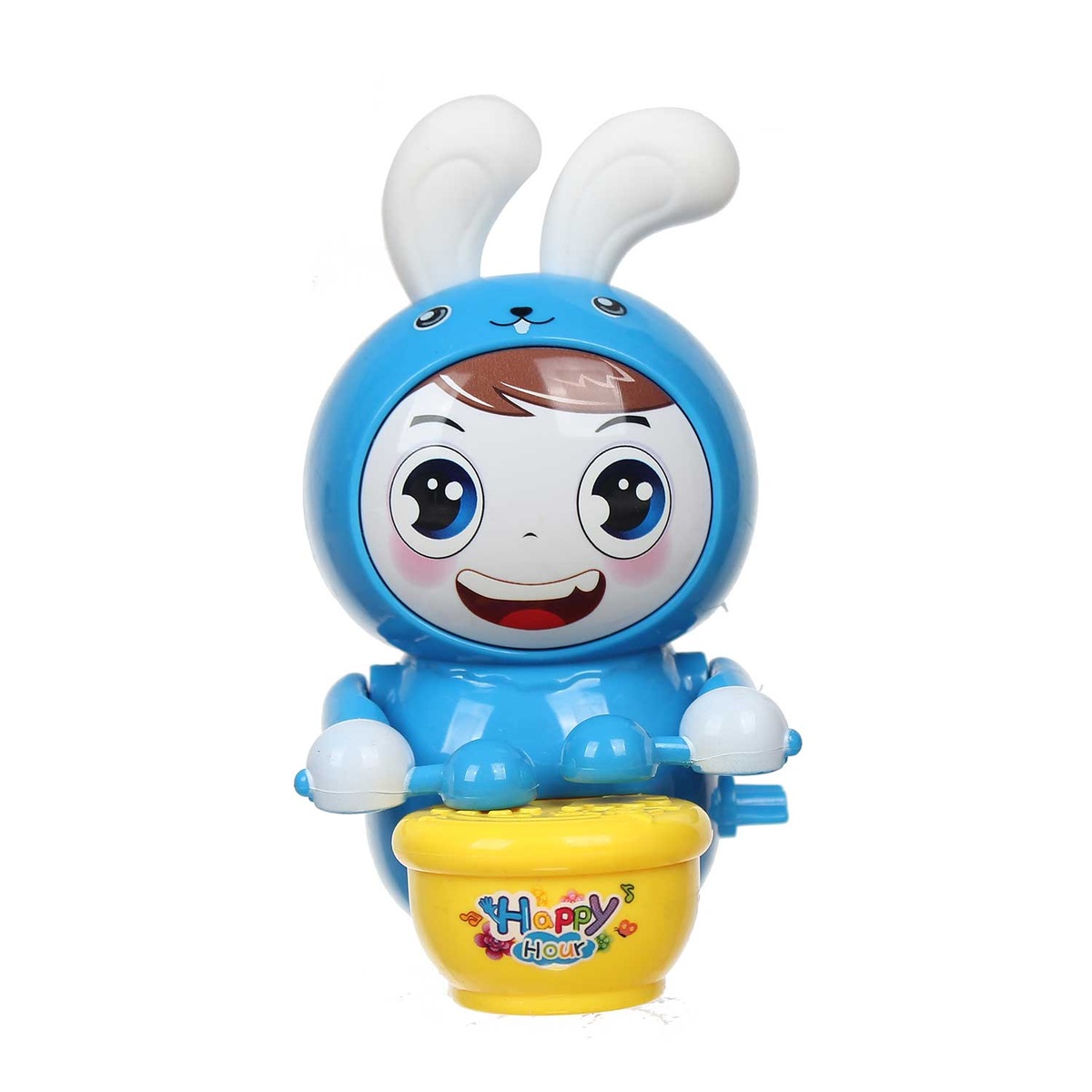 Đồ chơi thỏ con đánh trống CY.6669 - góc nghiêng