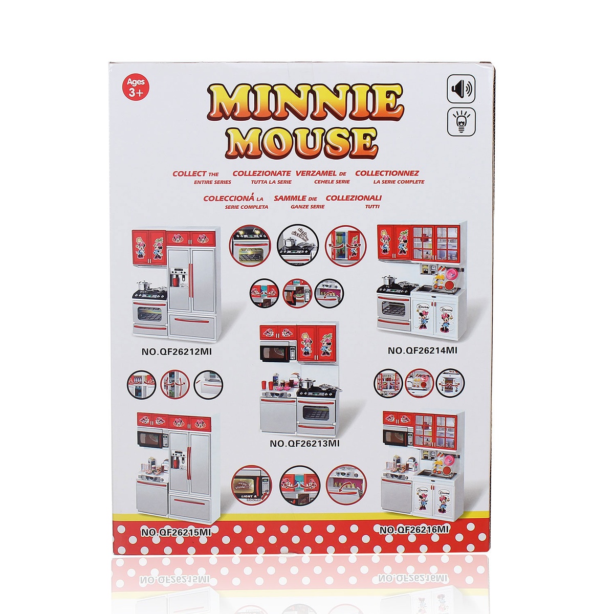 Đồ chơi tủ bếp in hình Mickey  - mặt trái