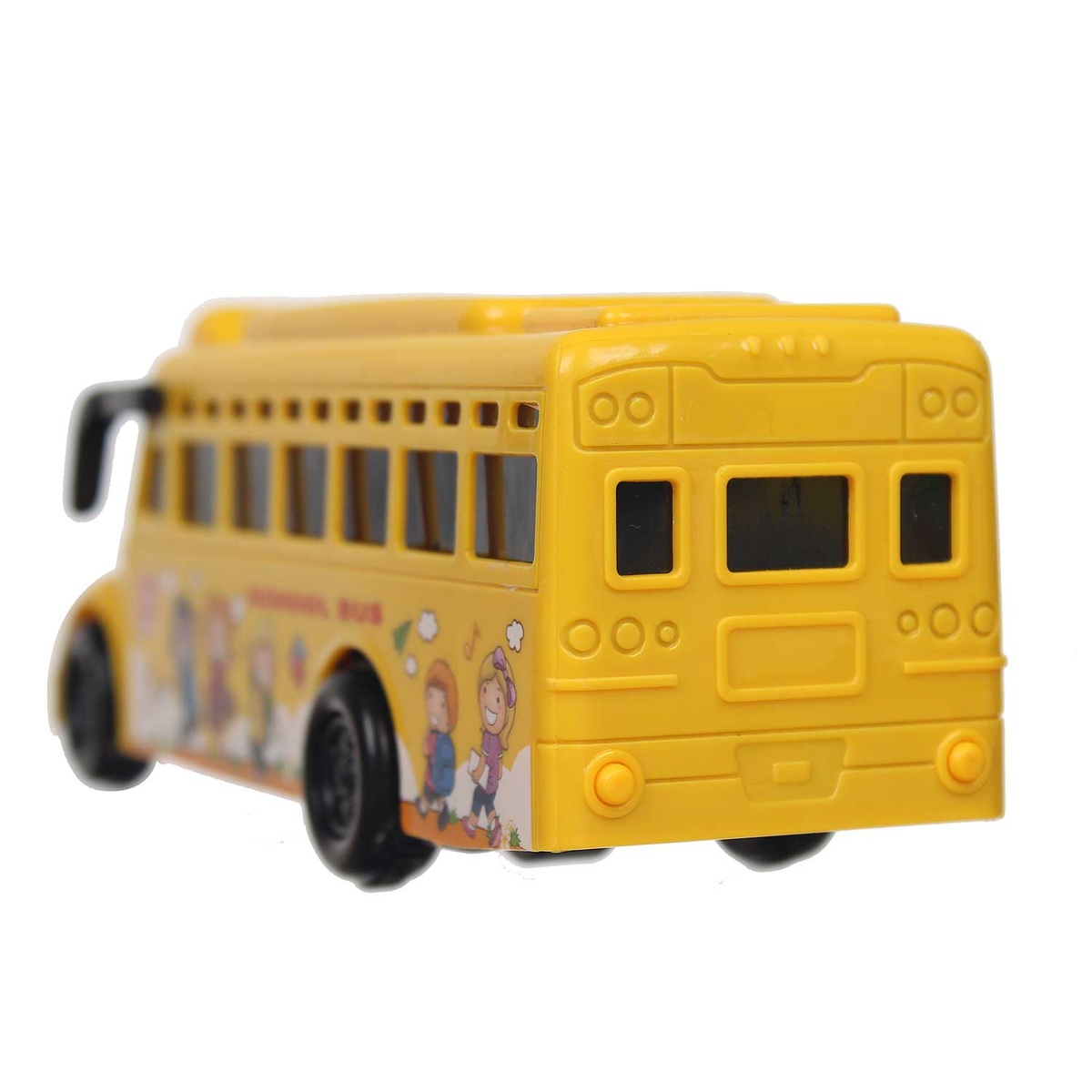 Đồ chơi mô hình xe bus trường học có đèn CY.7705 - góc nghiêng