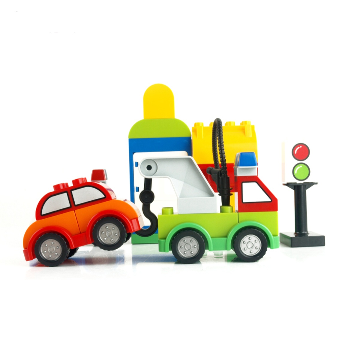 Đồ chơi xe Car vui nhộn Huimei HM137-1 - góc nghiêng