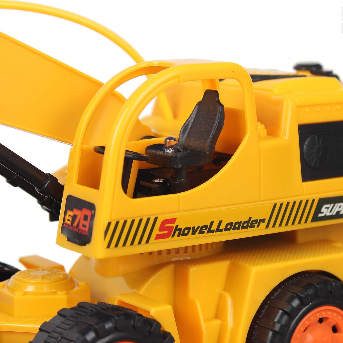 Đồ chơi xe điều khiển máy xúc đại CY.8058E - mặt sau