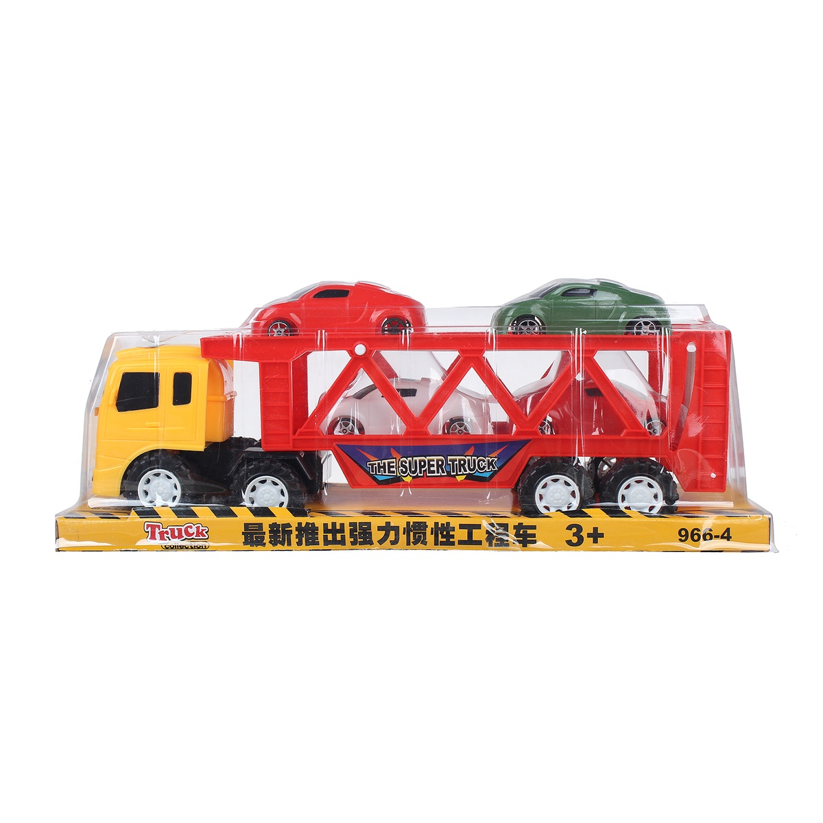 Đồ chơi mô hình xe tải chở ô tô CY.966-4 - hình 12