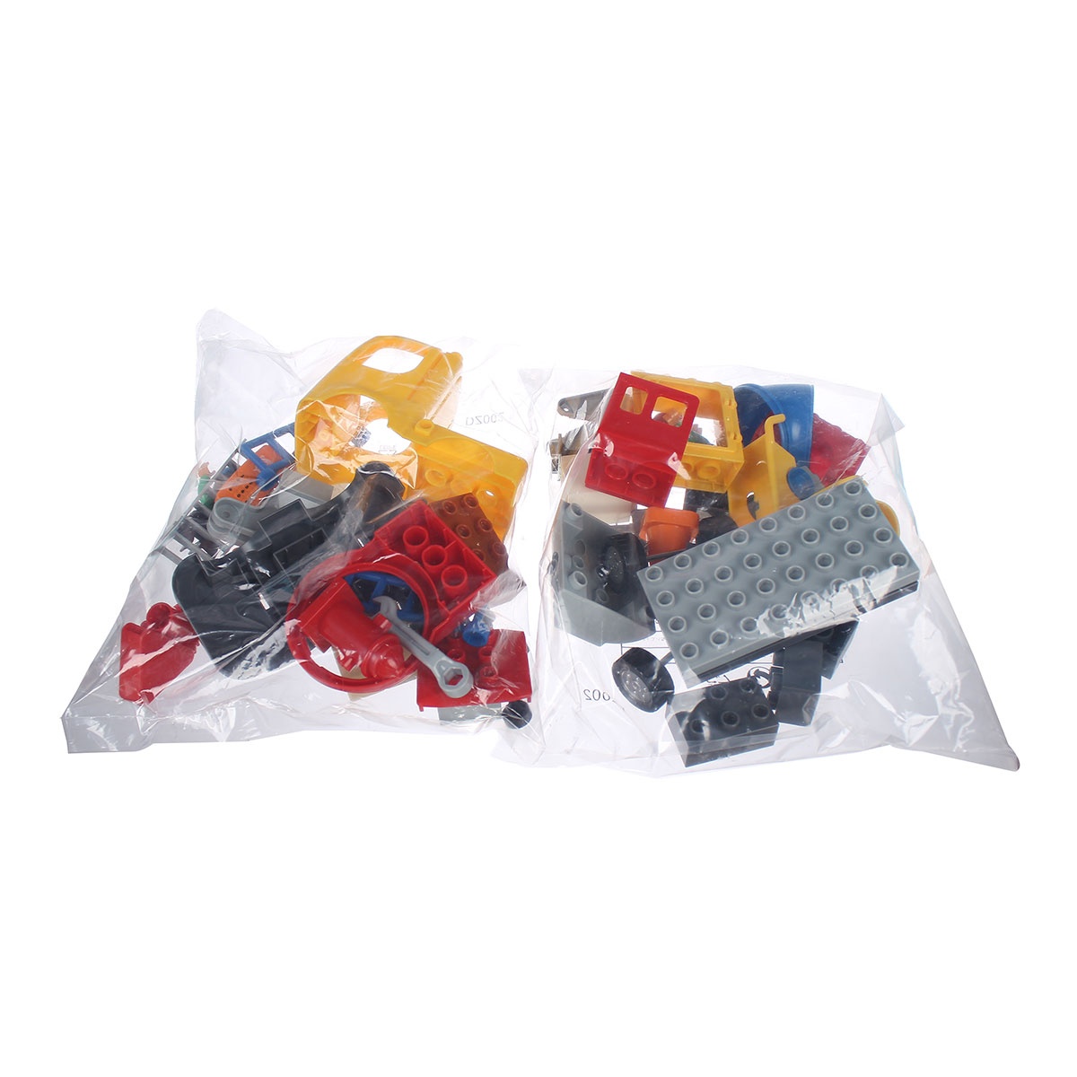 Đồ chơi xếp hình công trường Huimei HW.0761-1 - góc nghiêng