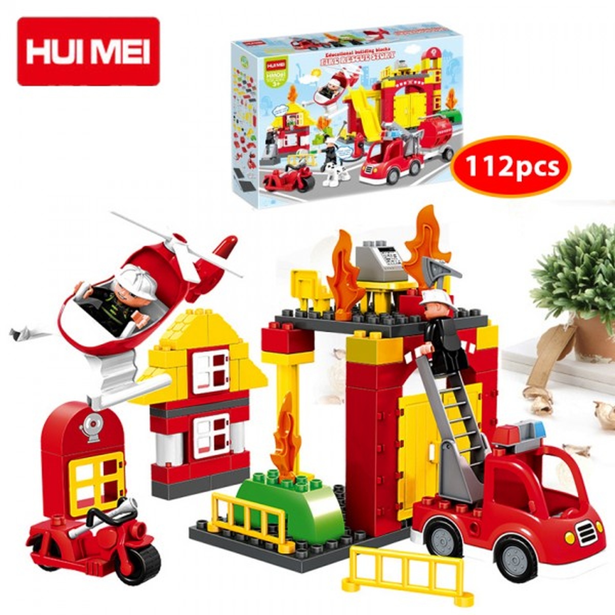 Đồ chơi xe Car vui nhộn Huimei HM137-1 - hình 8