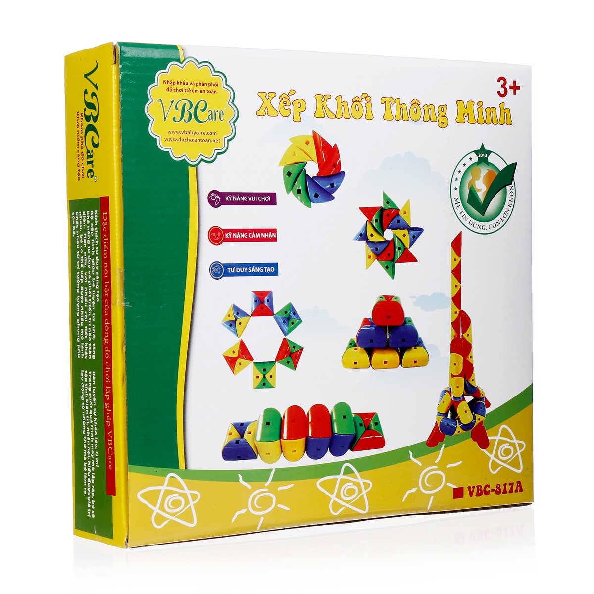 Xếp khối thông minh 50M VBC-815A - mặt trái