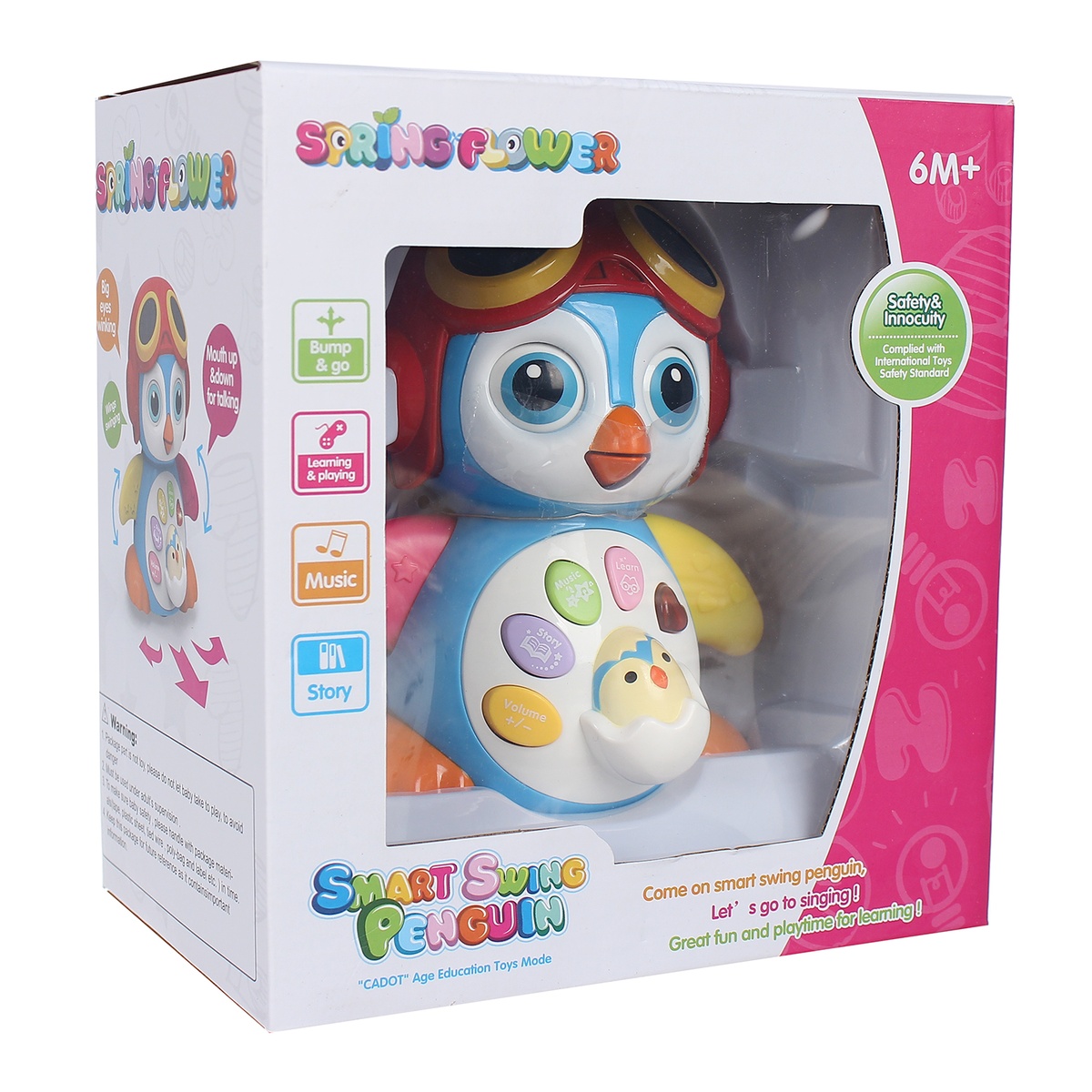 Đồ chơi chim cánh cụt thông minh HW.9003 - hình 7