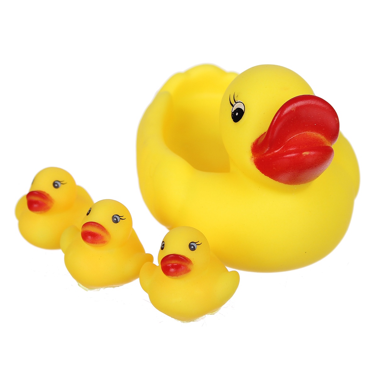 Bộ đồ chơi đàn vịt con và vịt mẹ CY.039 - mặt trái