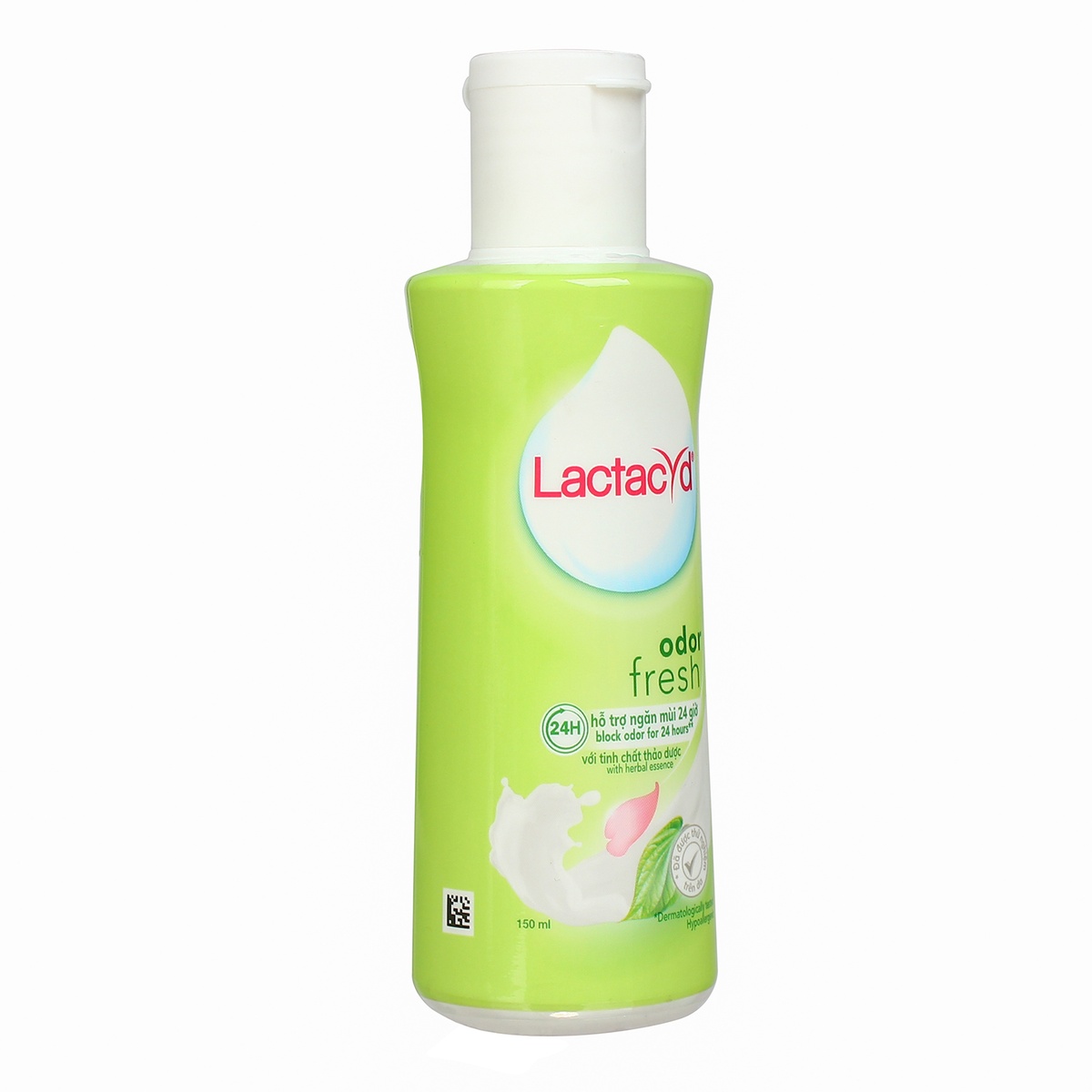 Dung dịch vệ sinh phụ nữ Lactacyd 150ml - mặt trái