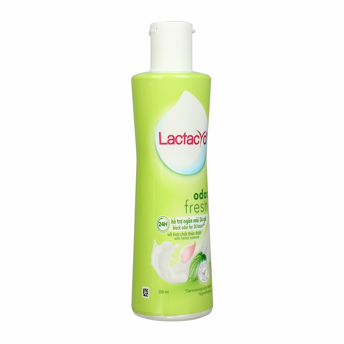 Dung dịch vệ sinh phụ nữ Lactacyd 250ml - mặt trái