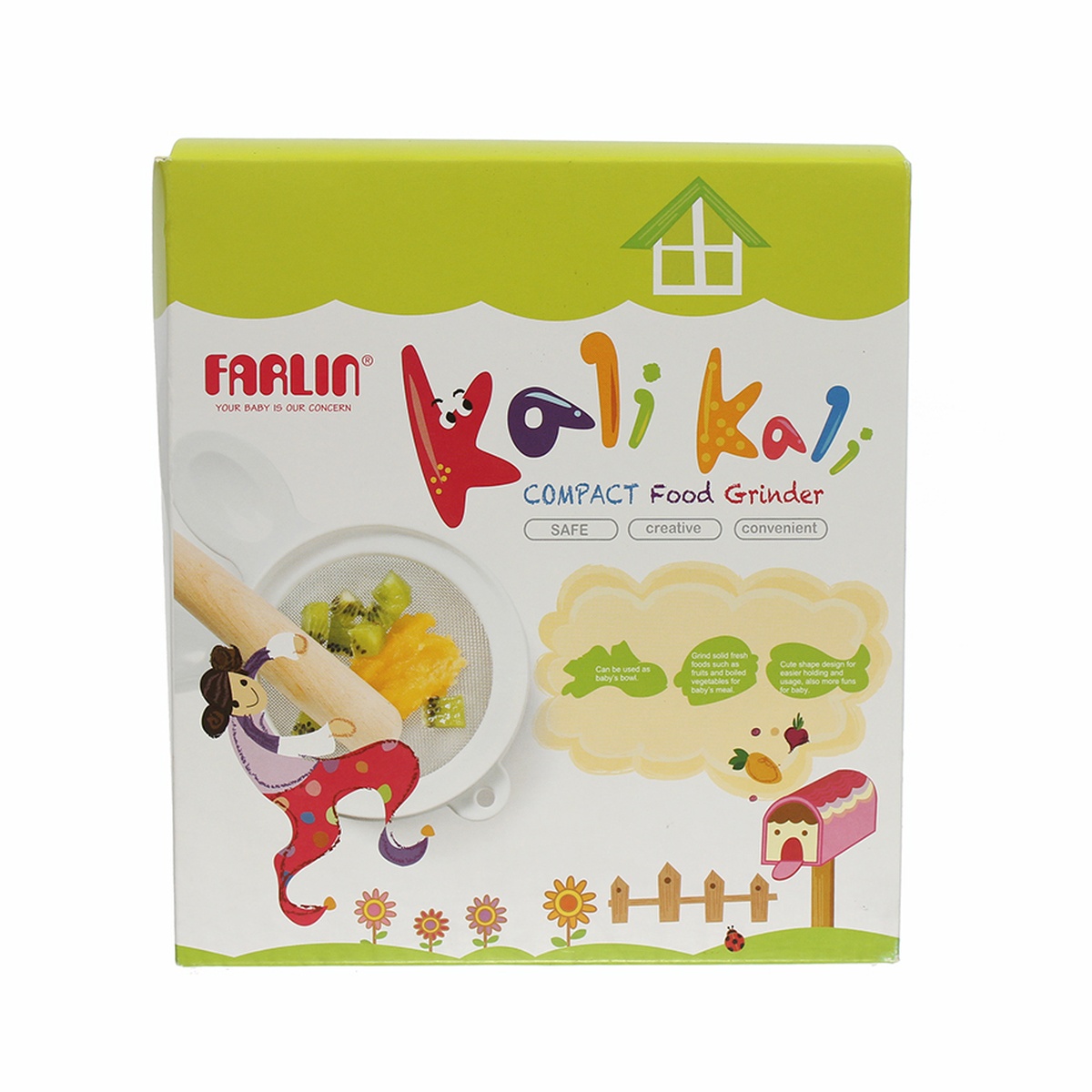 Dụng cụ xay rau củ đã nấu chín Farlin PER.241