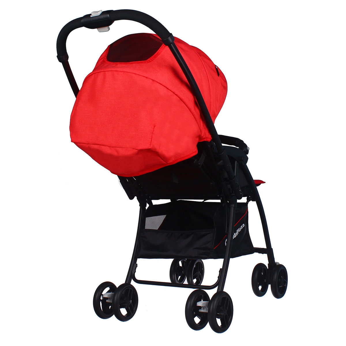Xe đẩy cho bé KidsPlaza Compact 319 Linen Premium (Đỏ) - mặt sau