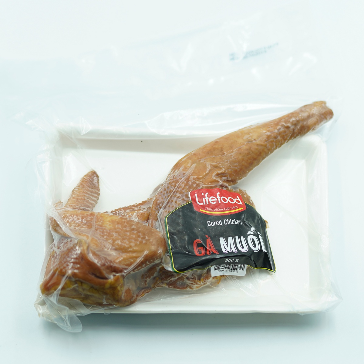 Gà muối LifeFood 500g LF21 - mặt phải