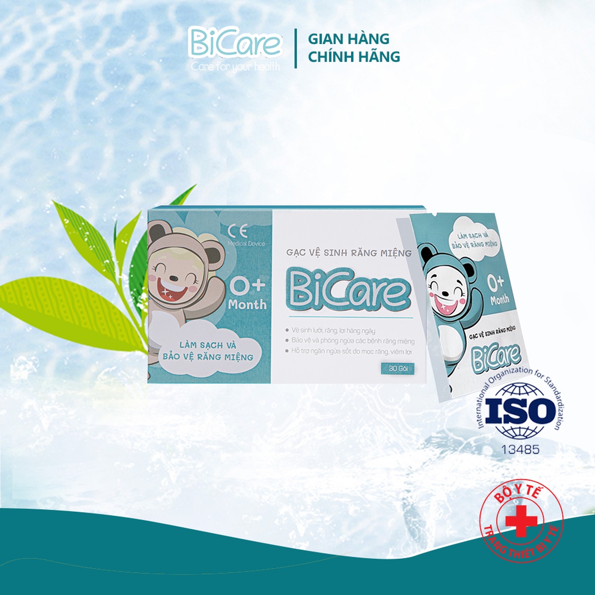 Gạc vệ sinh răng miệng Bicare