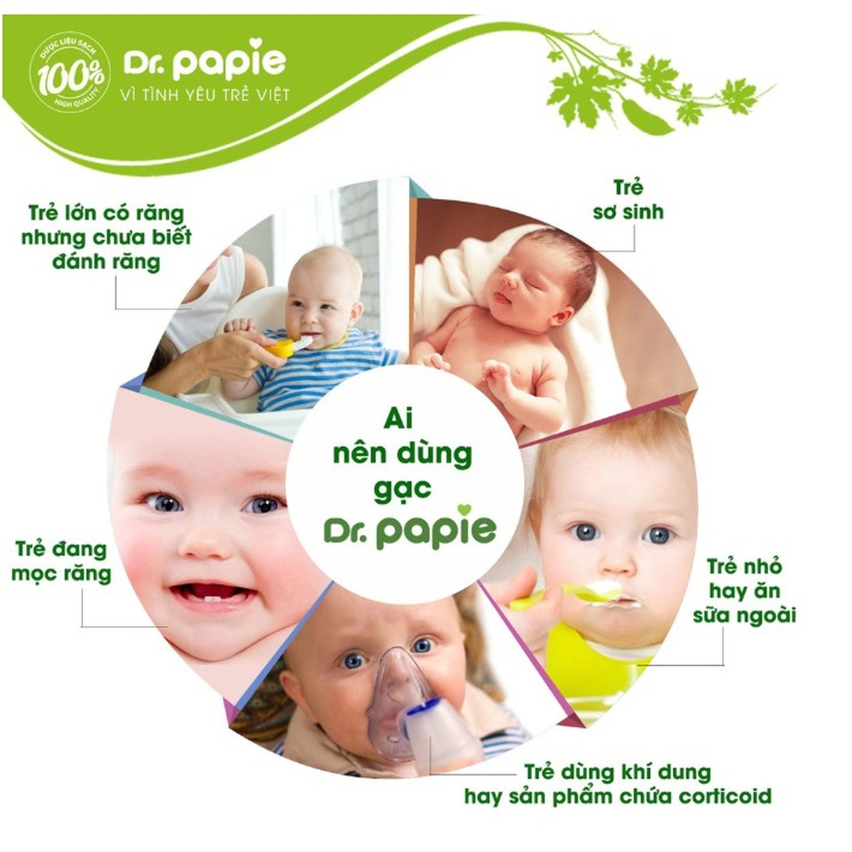 Gạc răng miệng Dr.papie 0+ - hình 10