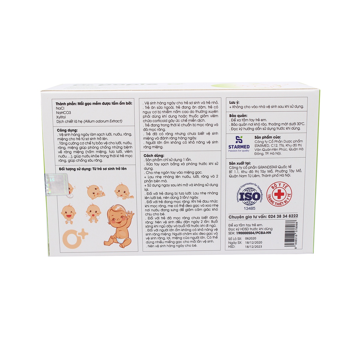 Gạc răng miệng Dr.papie 0+ - hình 13