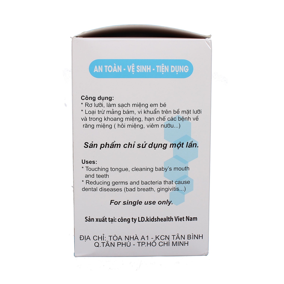 Gạc rơ lưỡi Kidshealth - hình 6
