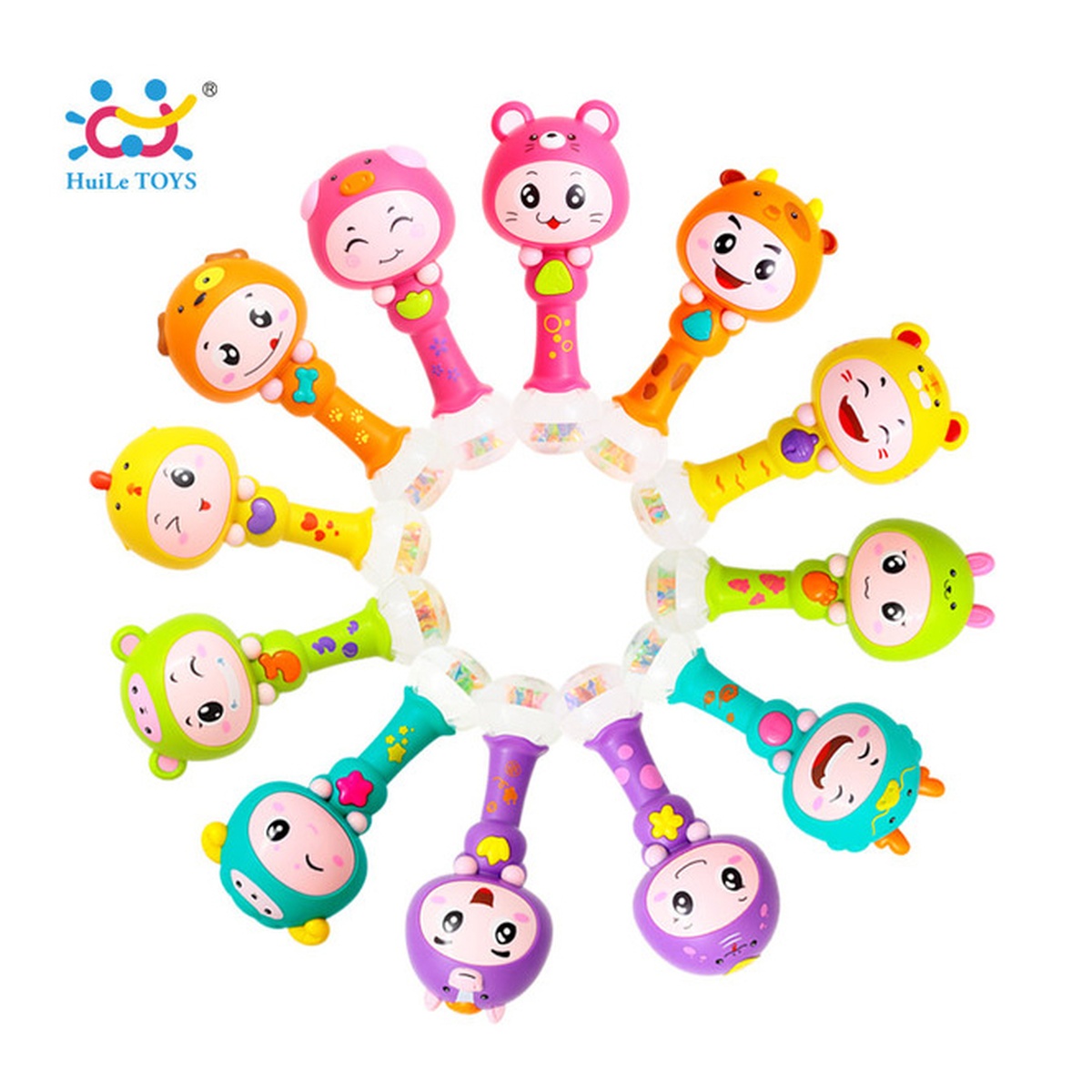 Gậy trống Zodiac Huile Toys HL.3101 - mặt sau
