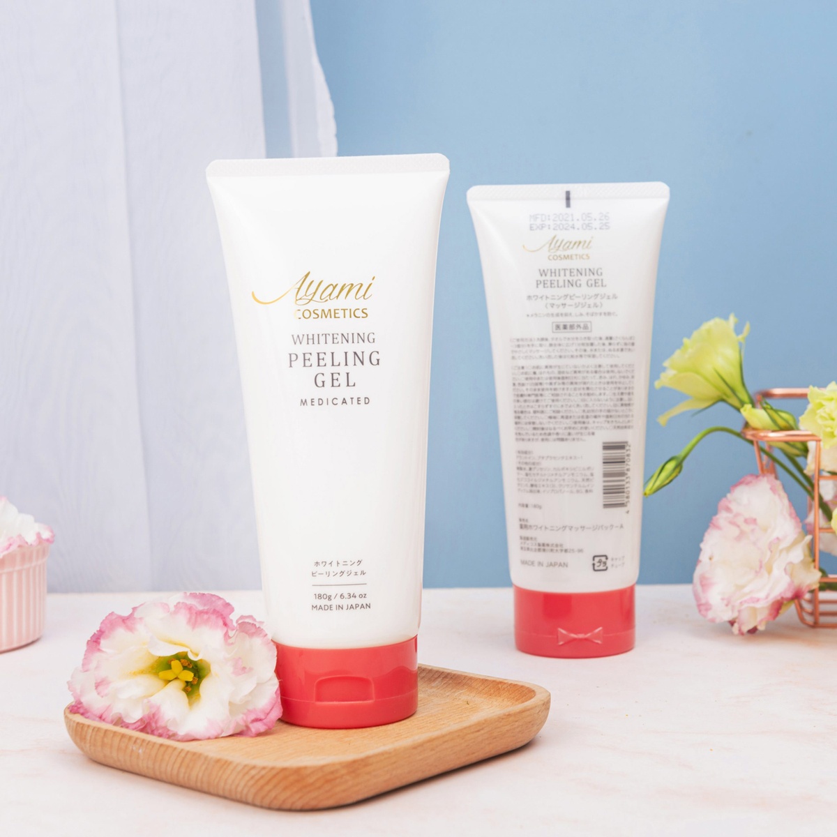 Gel tẩy tế bào chết Ayami Cosmetics 180g - mặt trái