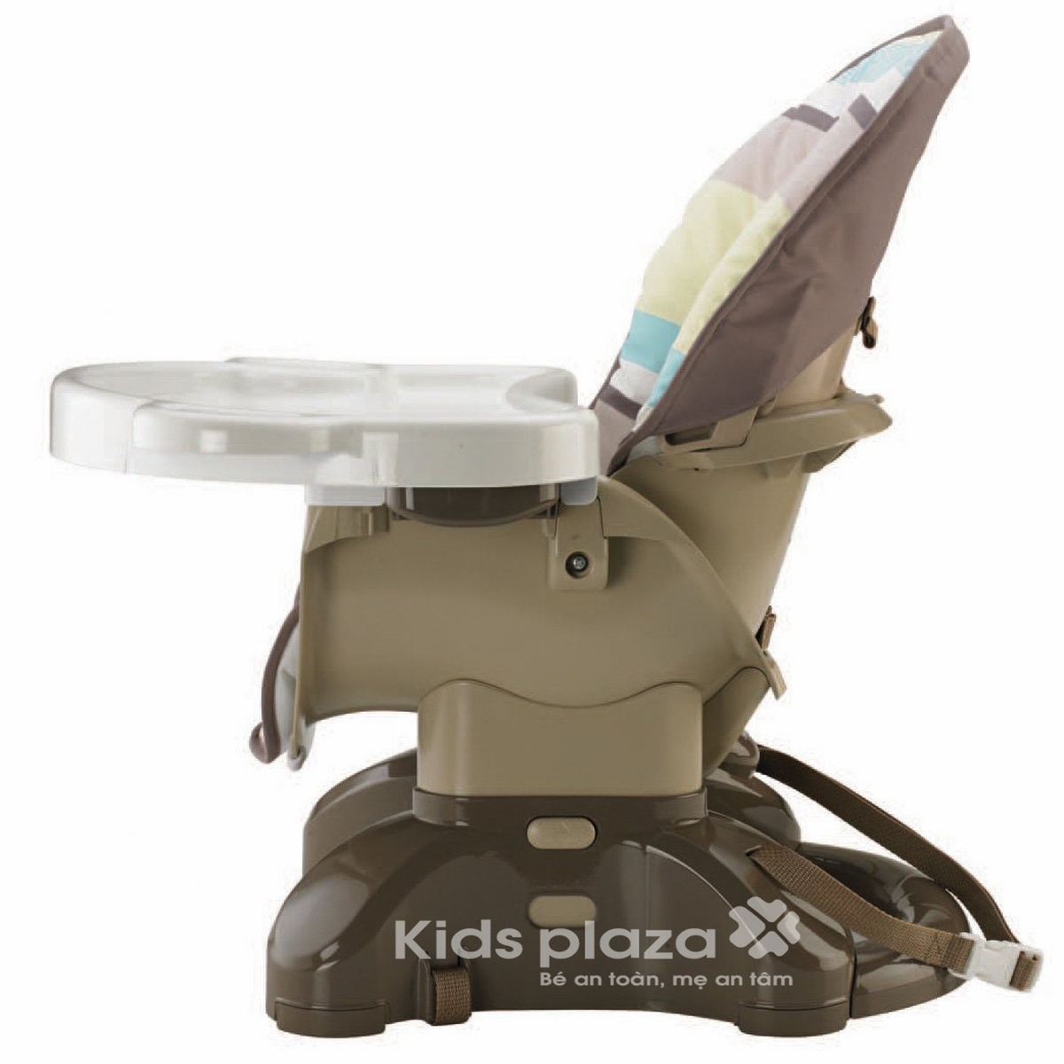 Ghế ăn bột Fisher-Price Spacesaver High Chair, Stripes BLL26  - hình 7