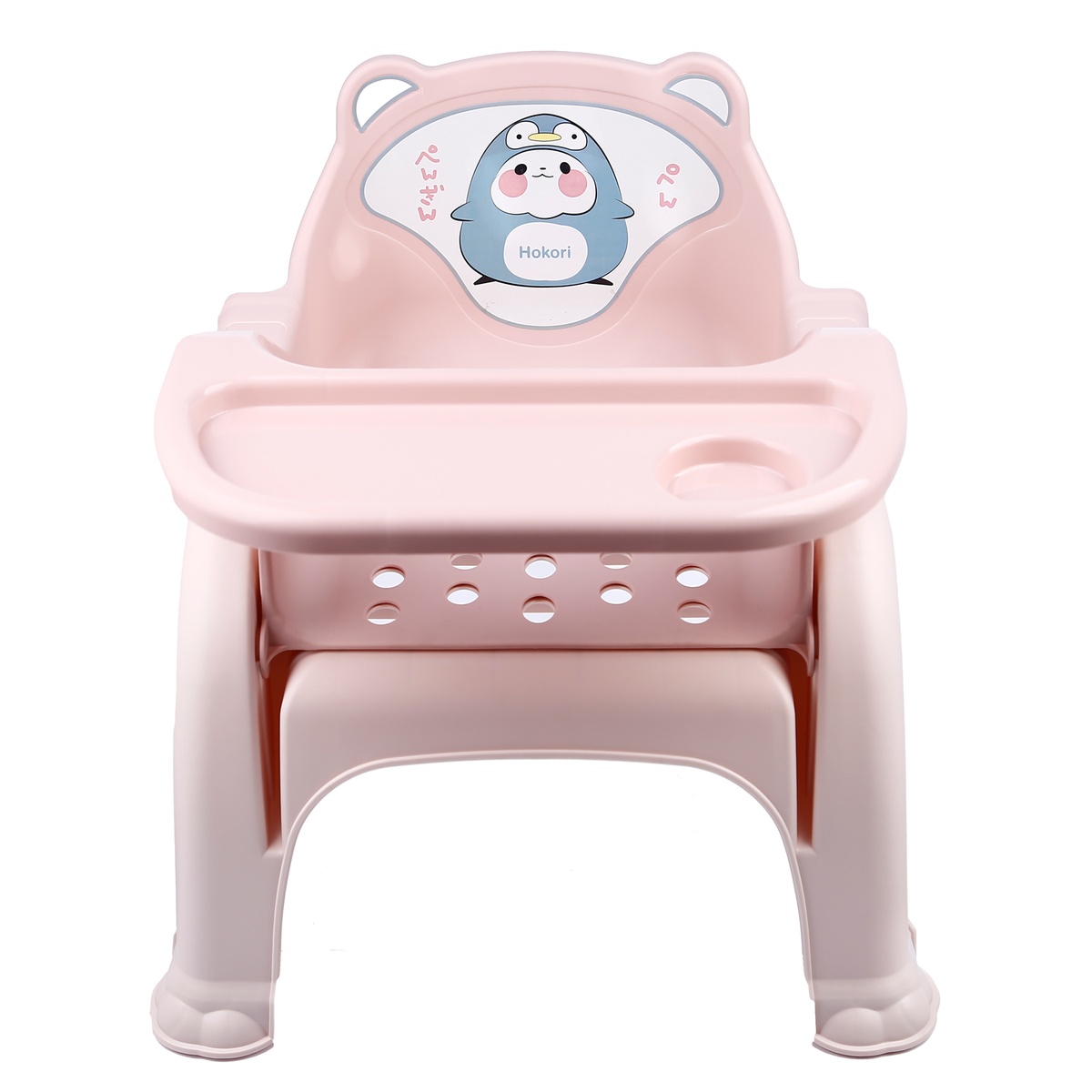 Ghế ăn dặm và gội đầu 3in1 Hikori - mặt sau