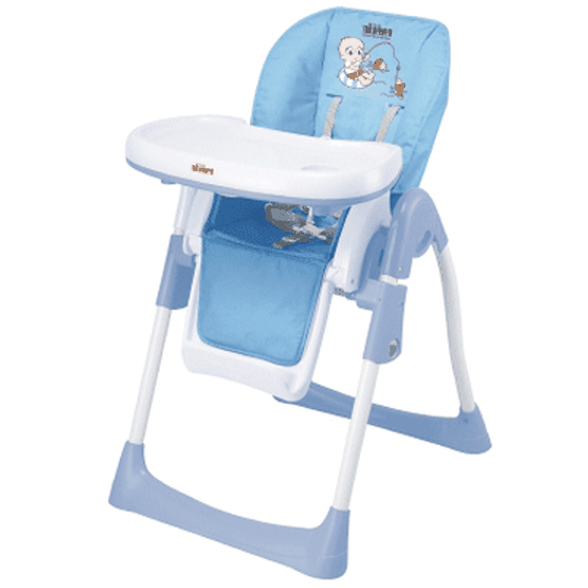 Ghế ngồi ăn Farlin bf.807C - mặt trái