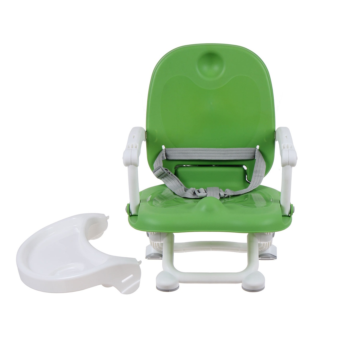 Ghế ăn dặm siêu gấp gọn 4 cấp độ Kiza (màu xanh lá) - mặt sau