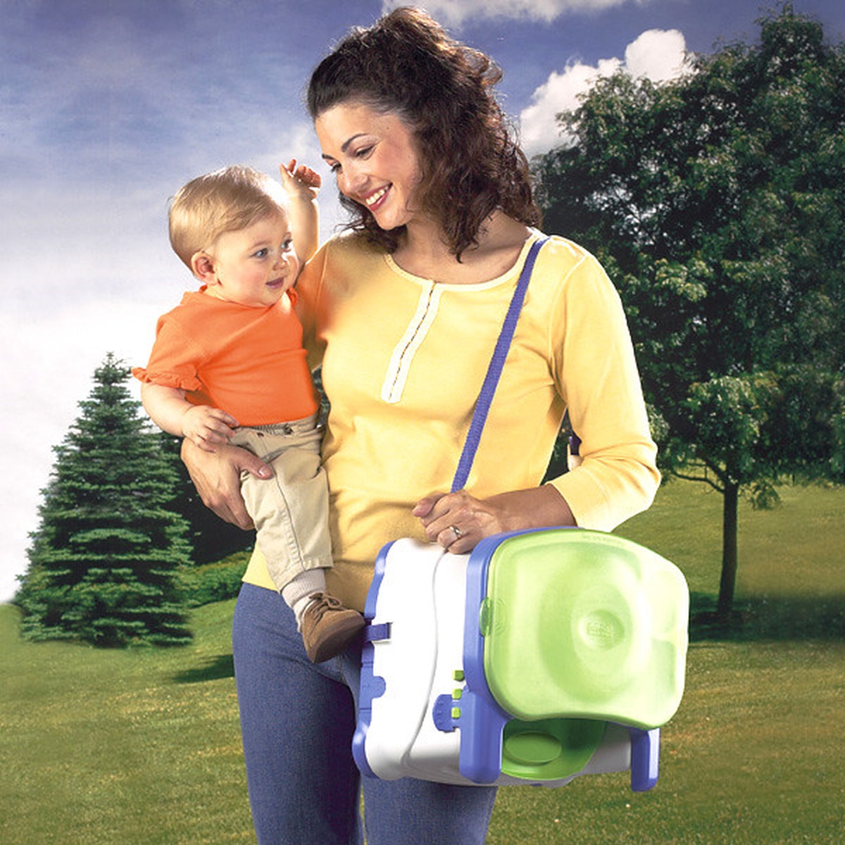 Ghế ngồi ăn dặm cho bé Fisher Price P0109 - mặt phải