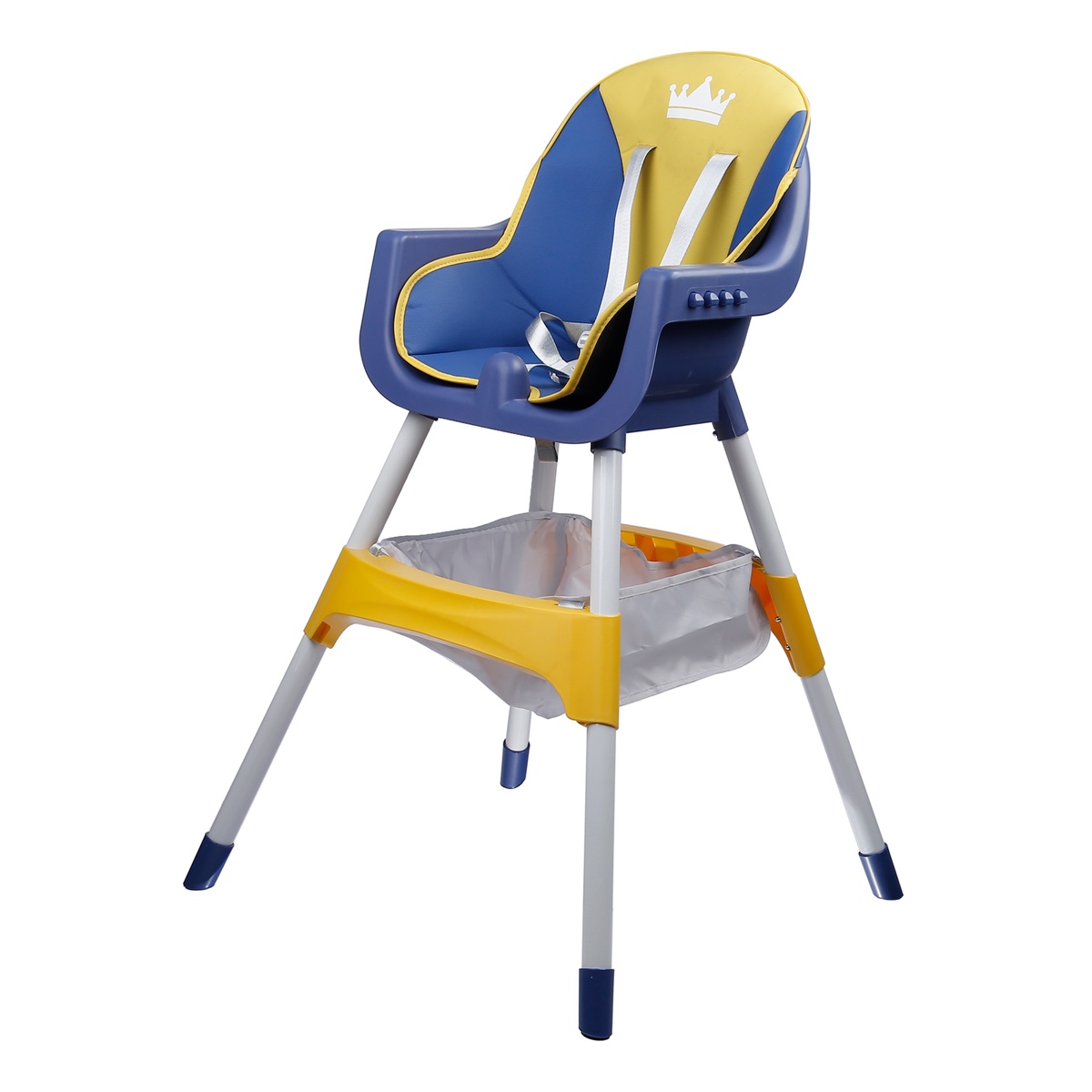 Ghế ngồi ăn dặm cho bé Meetbaby HC011(Xanh vàng) - mặt phải