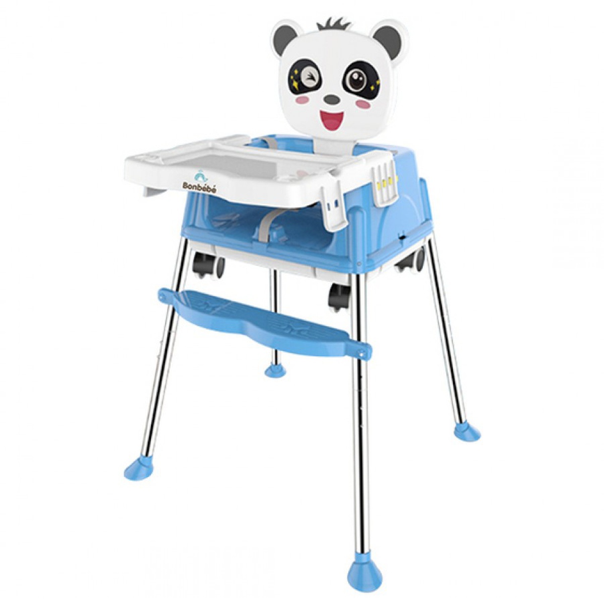 Ghế ăn dặm Bonbébé BB-12 đa năng hình gấu  - mặt phải