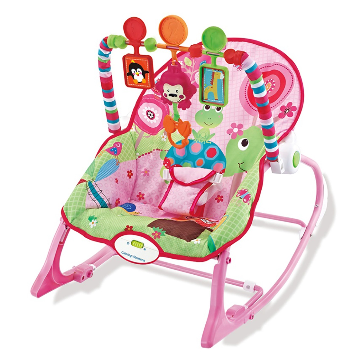 Ghế rung cho bé Kiza Happy Zoo cho bé sơ sinh đến 18kg - mặt phải