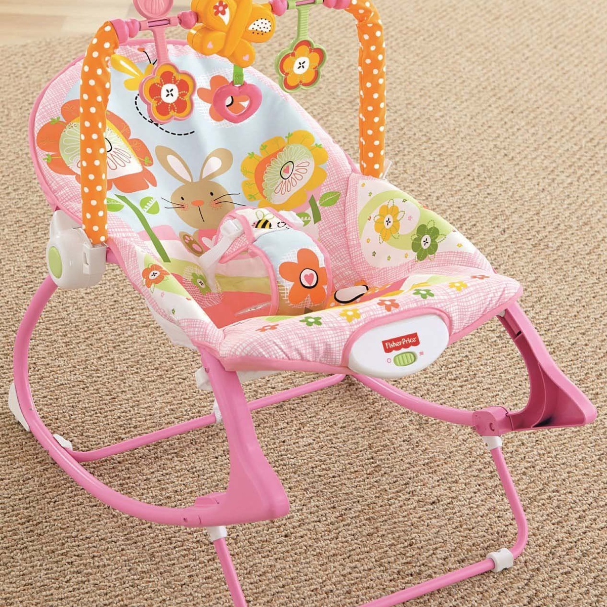 Ghế rung Fisher Price Y4544 Trung Quốc - mặt sau
