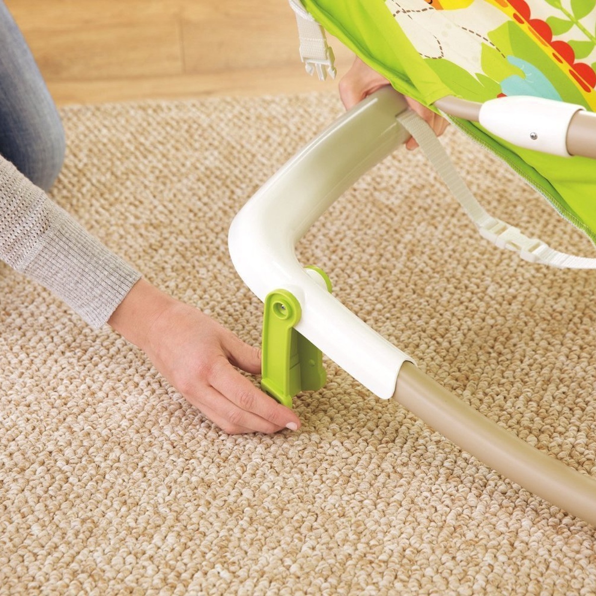 Ghế rung Fisher Price - Rainforest Friends X7047 - hình 17