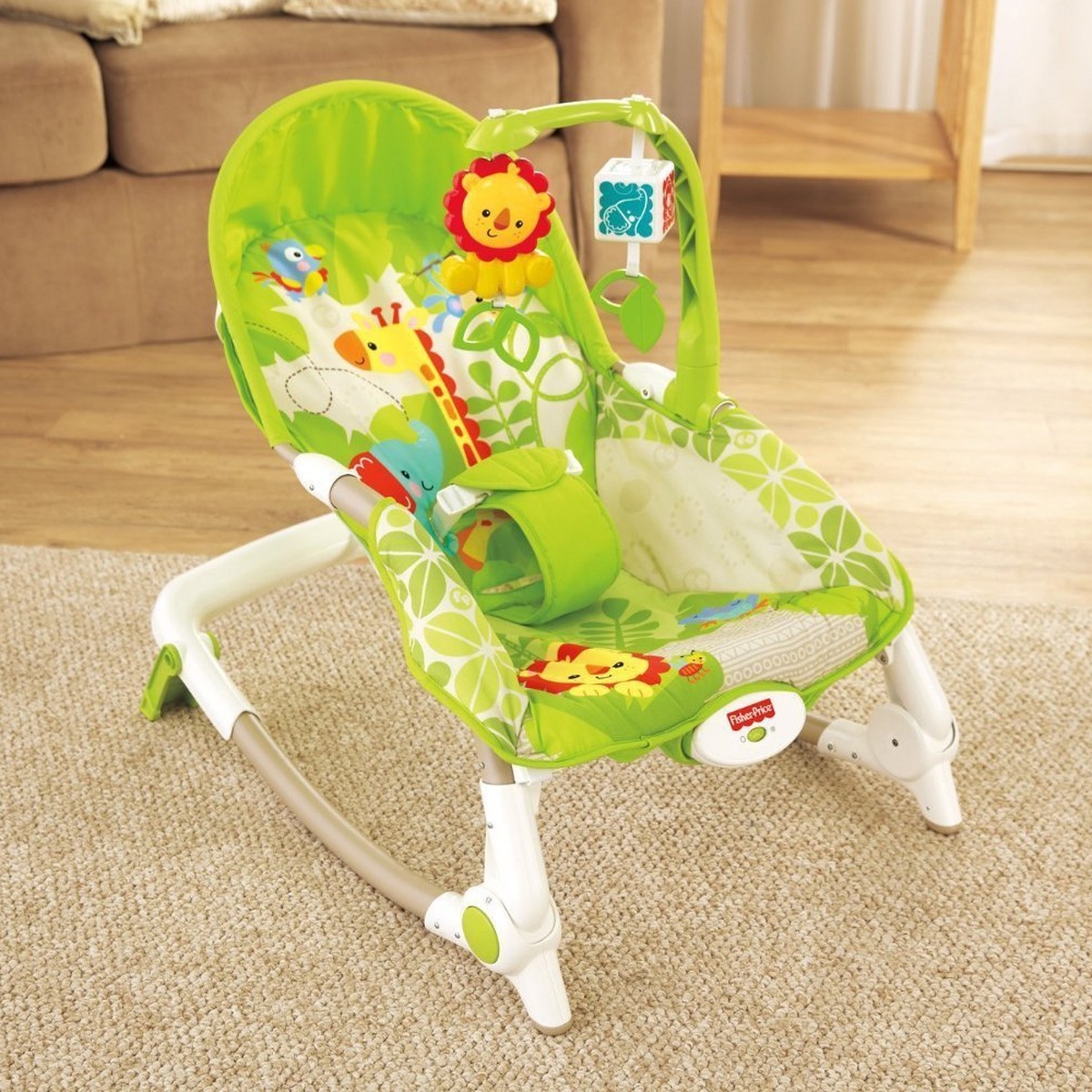 Ghế rung Fisher Price - Rainforest Friends X7047 - hình 20